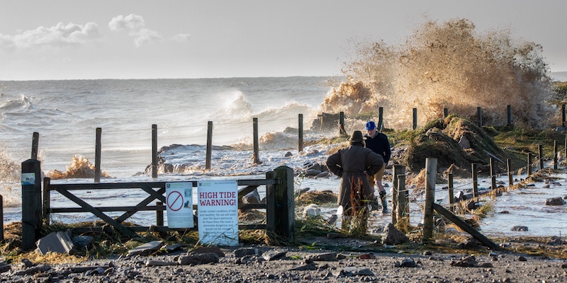 The Spring Tide in full force