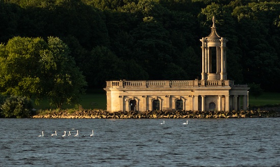 Photo of Normanton church at sunrise
