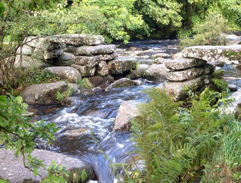 River Dart taken with a slow shutter speed