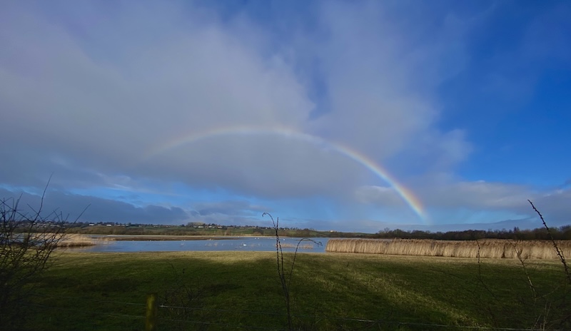 Rainbow over Summerleys Nature Reserve Rainbow over Summerleys Nature Reserve