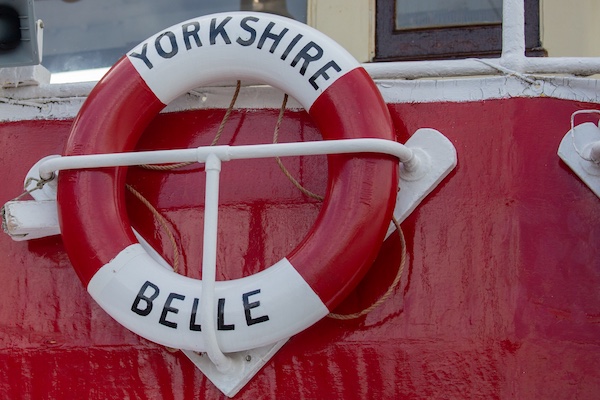 Aboard the Yorkshire Belle